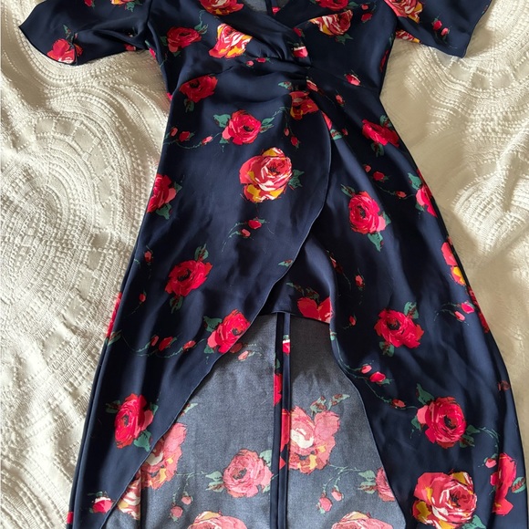 Babaton Jedd Floral Dress Size 0 - Picture 3 of 4